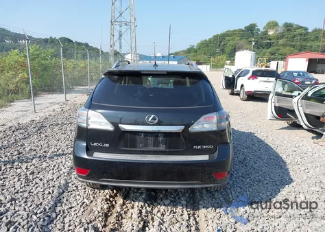 2010 Lexus Rx 350 из США, поврежденный, VIN 2T2BK1BA8AC004573